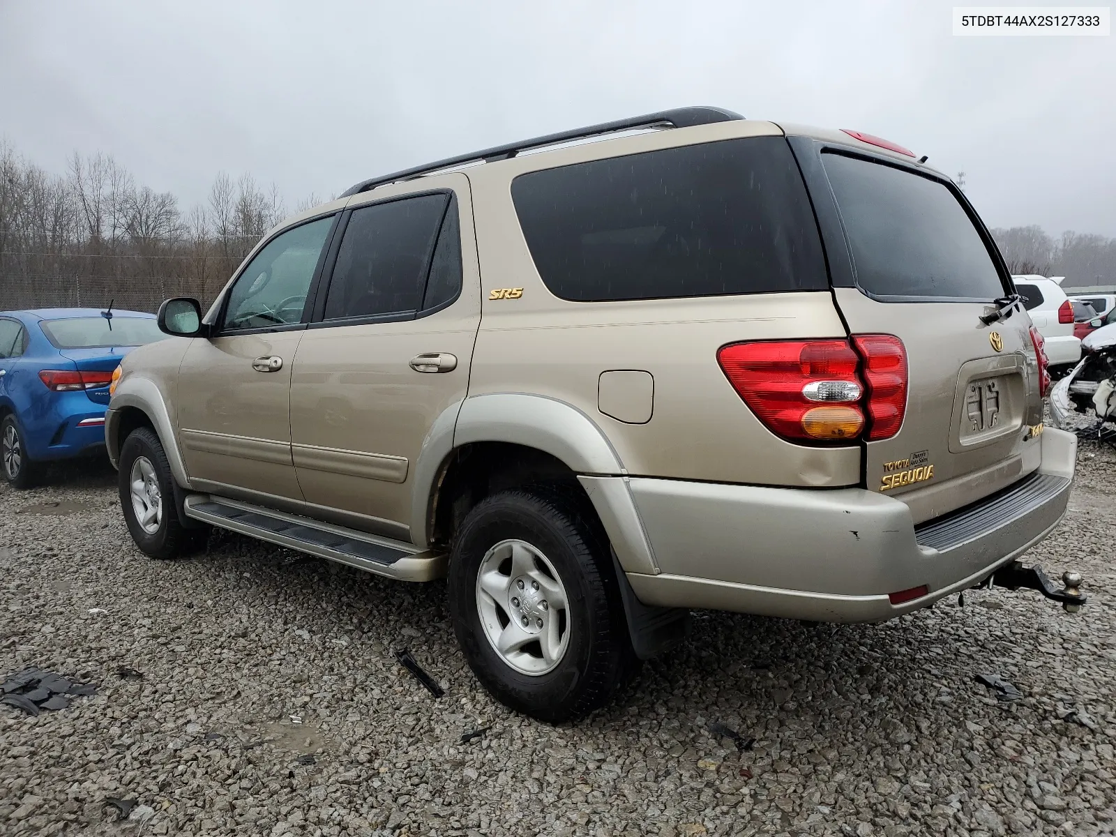 2002 Toyota Sequoia Sr5 VIN: 5TDBT44AX2S127333 Lot: 38861924