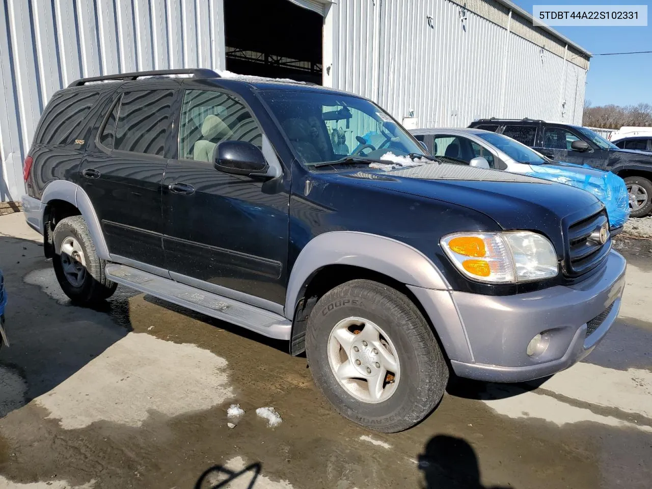 2002 Toyota Sequoia Sr5 VIN: 5TDBT44A22S102331 Lot: 42942774