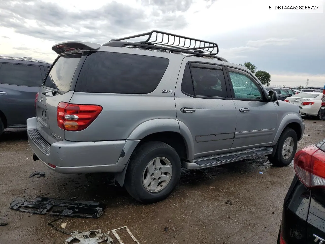 2002 Toyota Sequoia Sr5 VIN: 5TDBT44A52S065727 Lot: 62276234