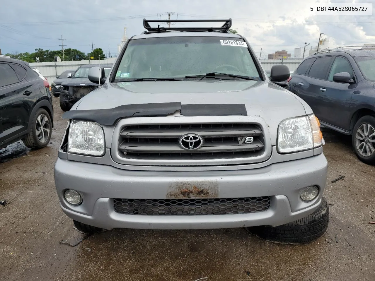 2002 Toyota Sequoia Sr5 VIN: 5TDBT44A52S065727 Lot: 62276234