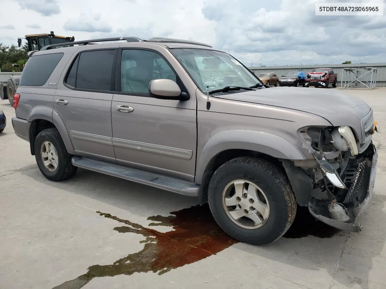 5TDBT48A72S065965 2002 Toyota Sequoia Limited