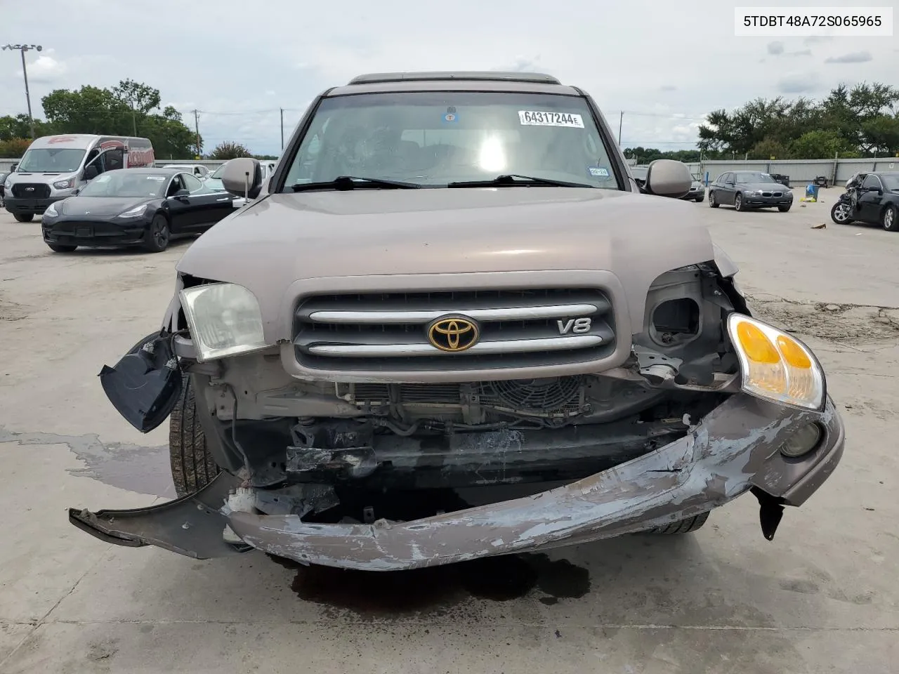 5TDBT48A72S065965 2002 Toyota Sequoia Limited