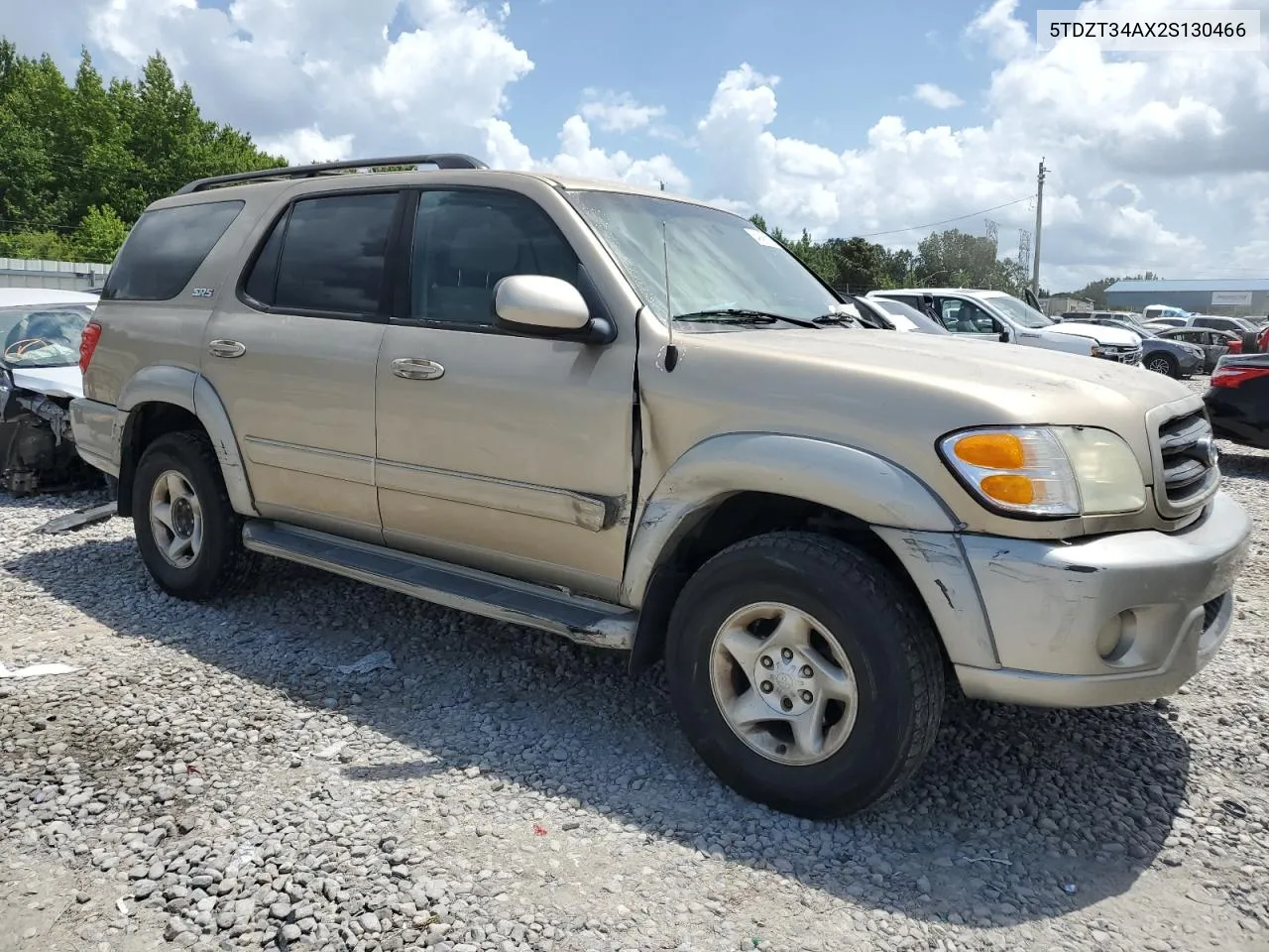 2002 Toyota Sequoia Sr5 VIN: 5TDZT34AX2S130466 Lot: 64946114