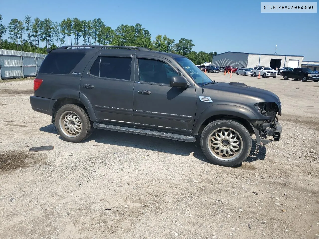 5TDBT48A02S065550 2002 Toyota Sequoia Limited