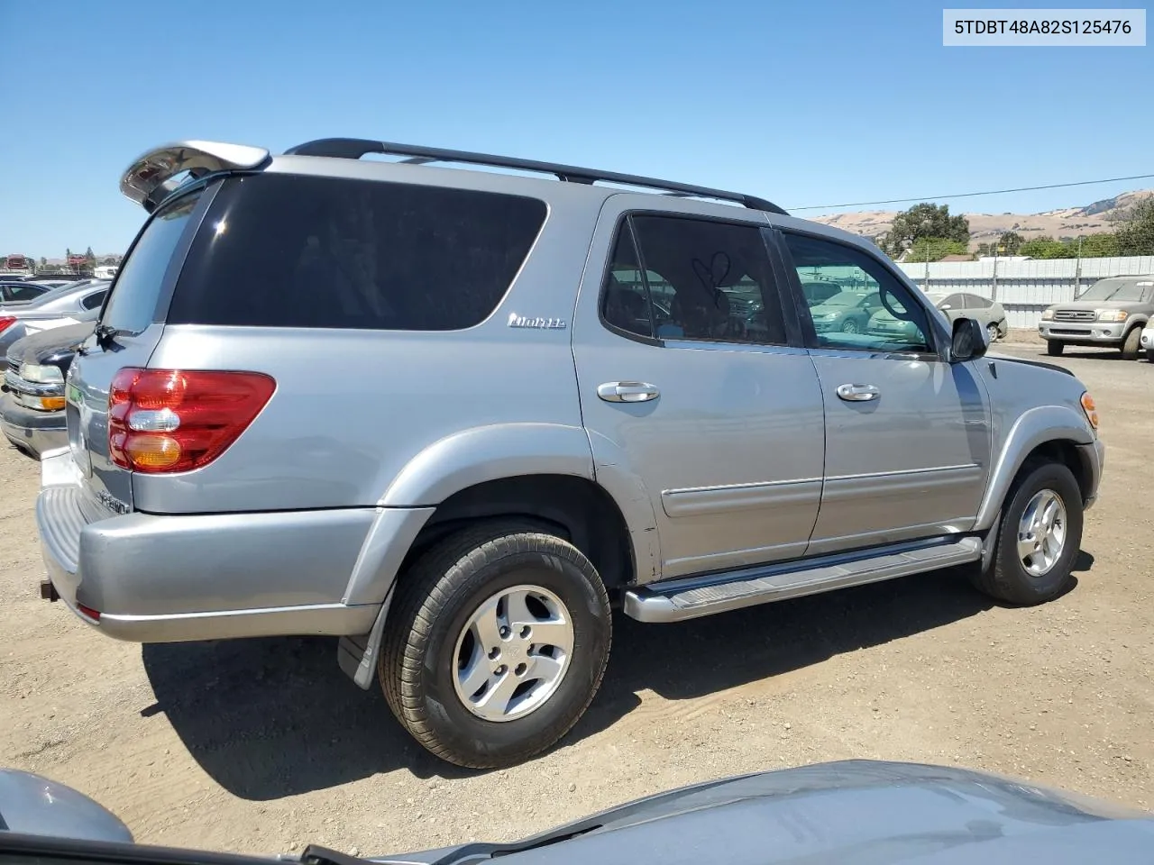 2002 Toyota Sequoia Limited VIN: 5TDBT48A82S125476 Lot: 68103074