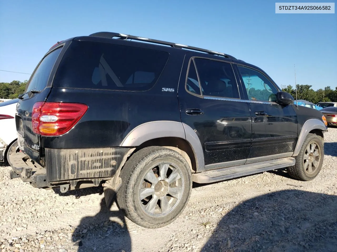 2002 Toyota Sequoia Sr5 VIN: 5TDZT34A92S066582 Lot: 69927384