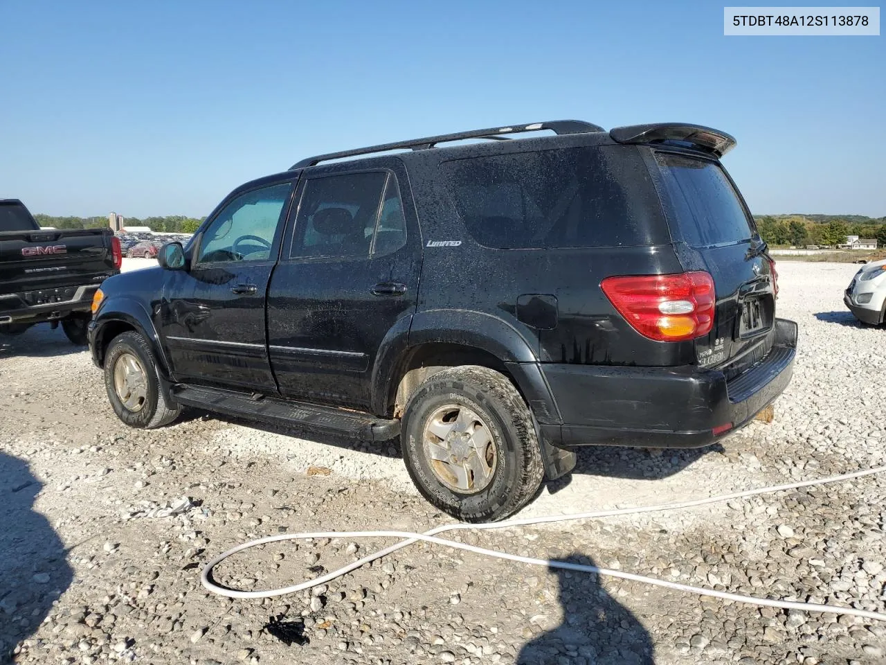 5TDBT48A12S113878 2002 Toyota Sequoia Limited