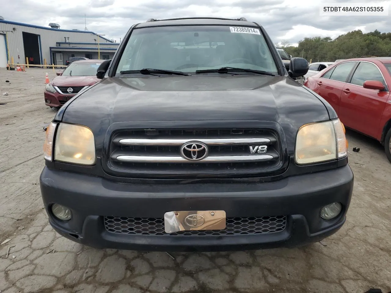 5TDBT48A62S105355 2002 Toyota Sequoia Limited