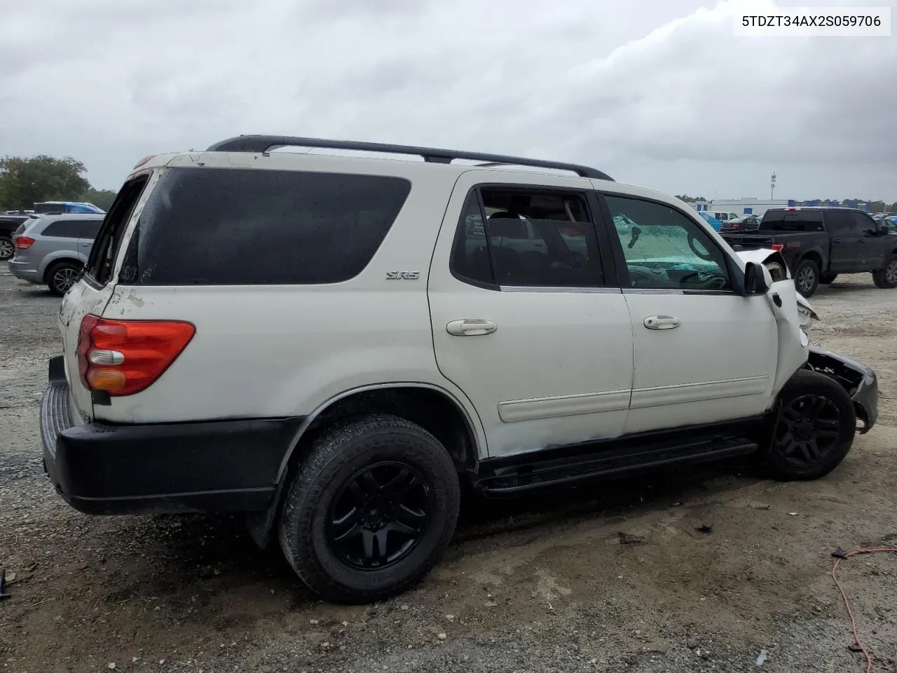 2002 Toyota Sequoia Sr5 VIN: 5TDZT34AX2S059706 Lot: 72505804