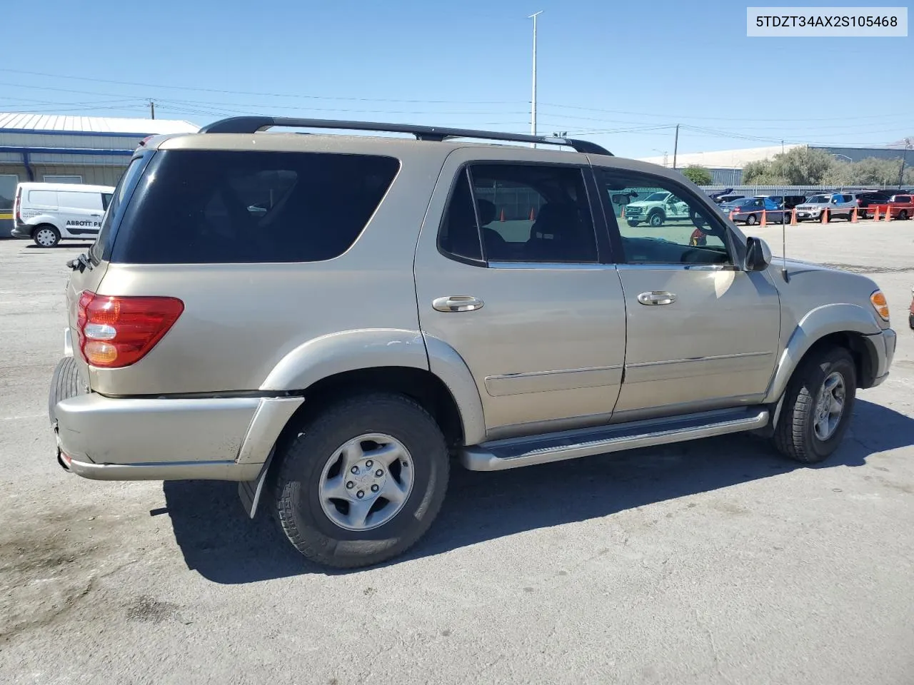 2002 Toyota Sequoia Sr5 VIN: 5TDZT34AX2S105468 Lot: 72841824