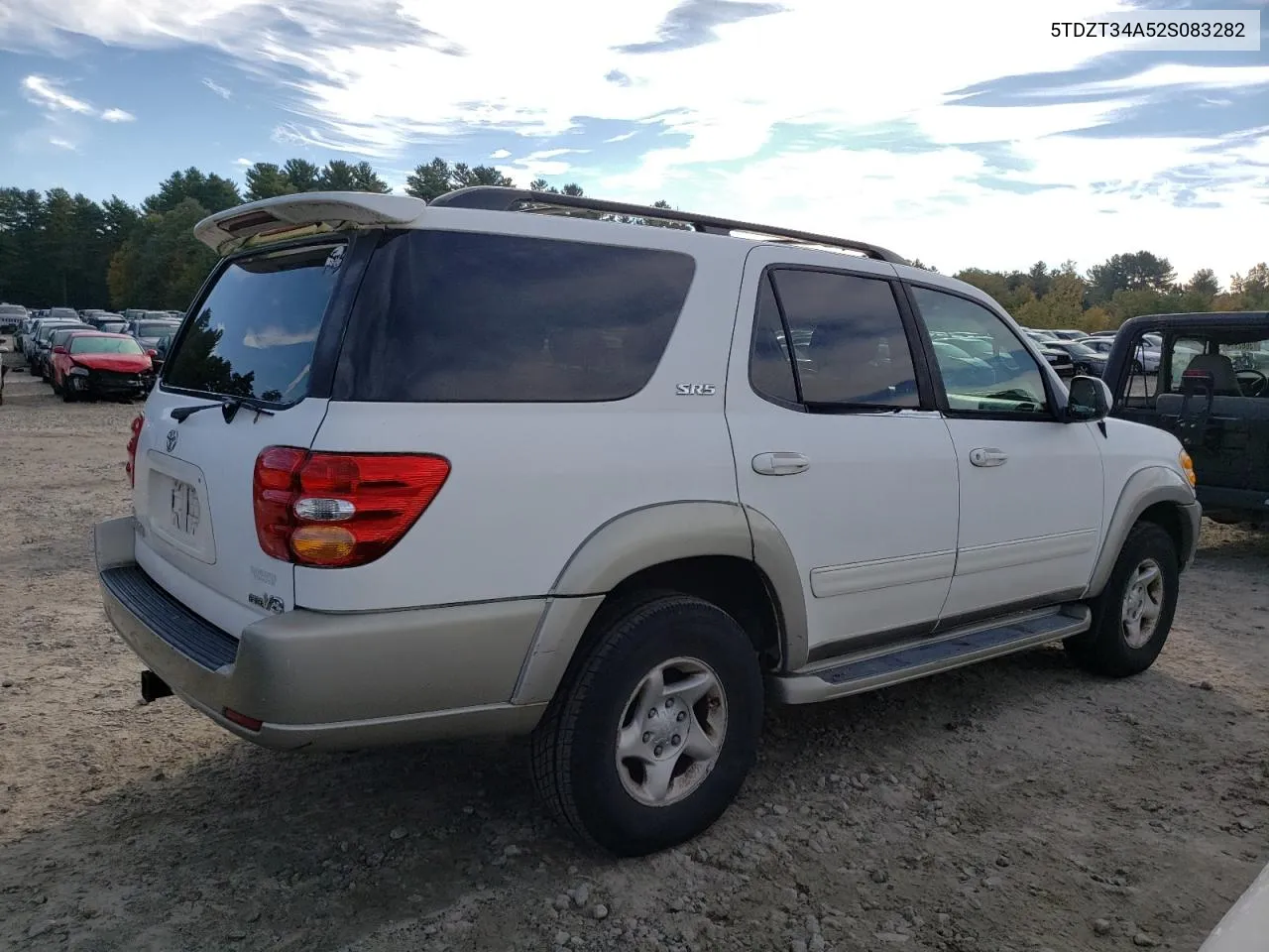 5TDZT34A52S083282 2002 Toyota Sequoia Sr5