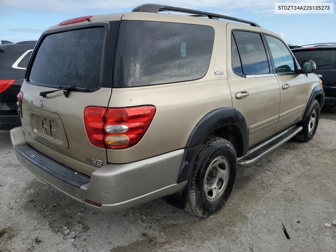 2002 Toyota Sequoia Sr5 VIN: 5TDZT34A22S135273 Lot: 73931074