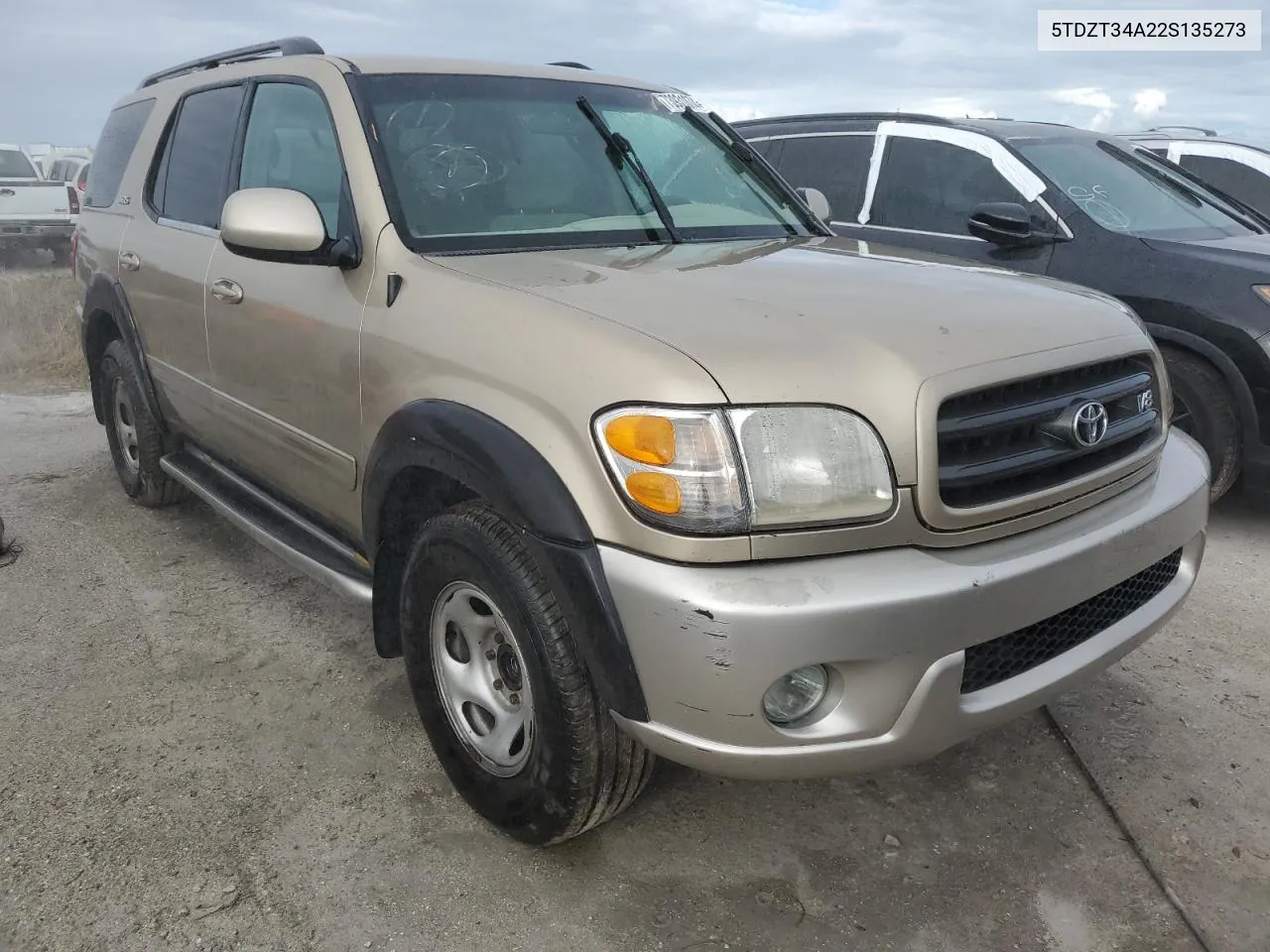 2002 Toyota Sequoia Sr5 VIN: 5TDZT34A22S135273 Lot: 73931074