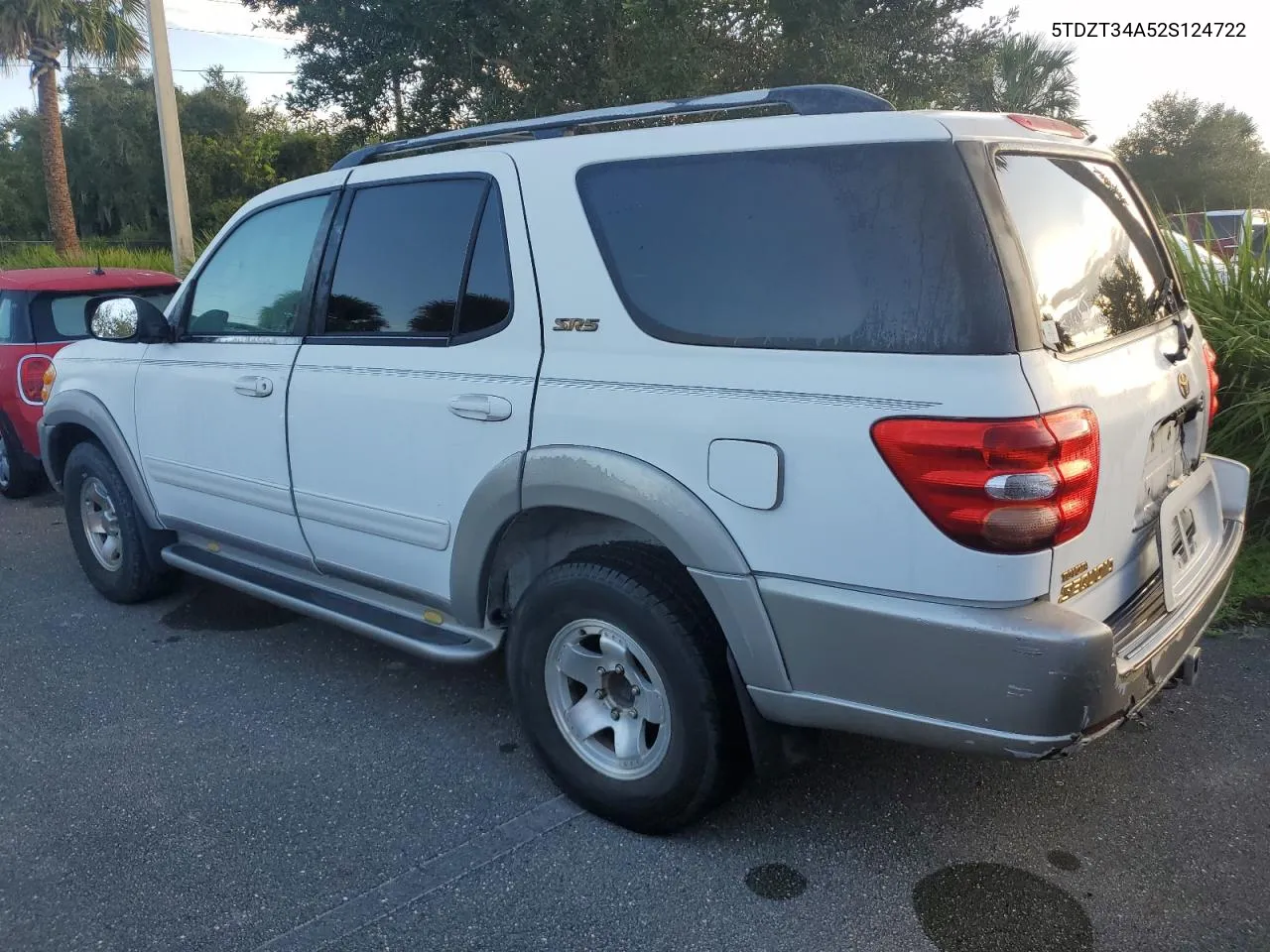 2002 Toyota Sequoia Sr5 VIN: 5TDZT34A52S124722 Lot: 74234754