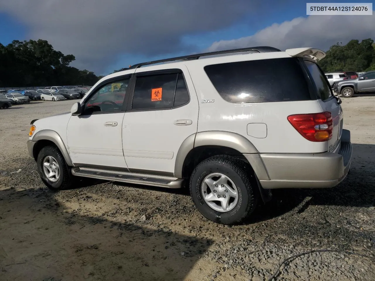 5TDBT44A12S124076 2002 Toyota Sequoia Sr5