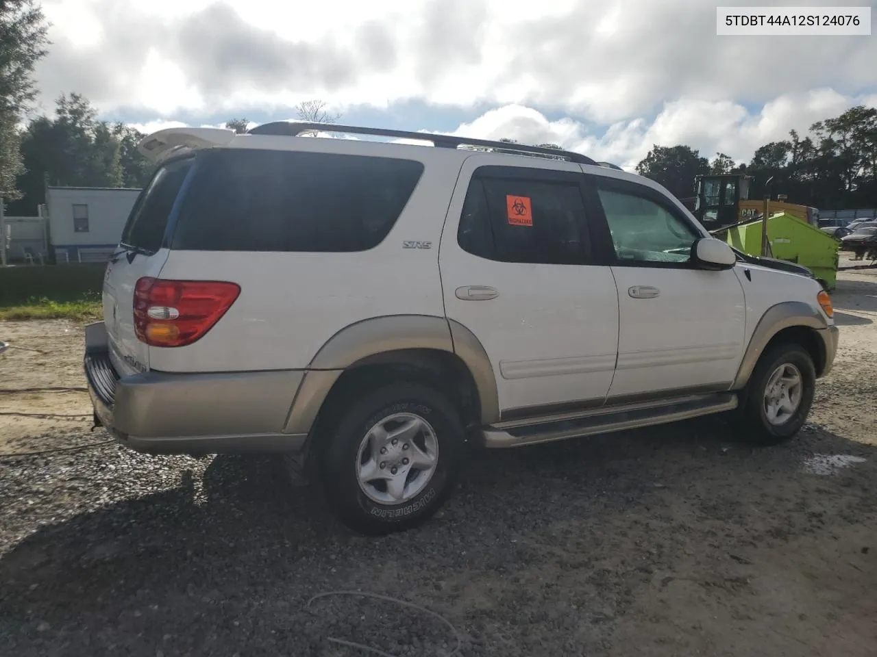 5TDBT44A12S124076 2002 Toyota Sequoia Sr5