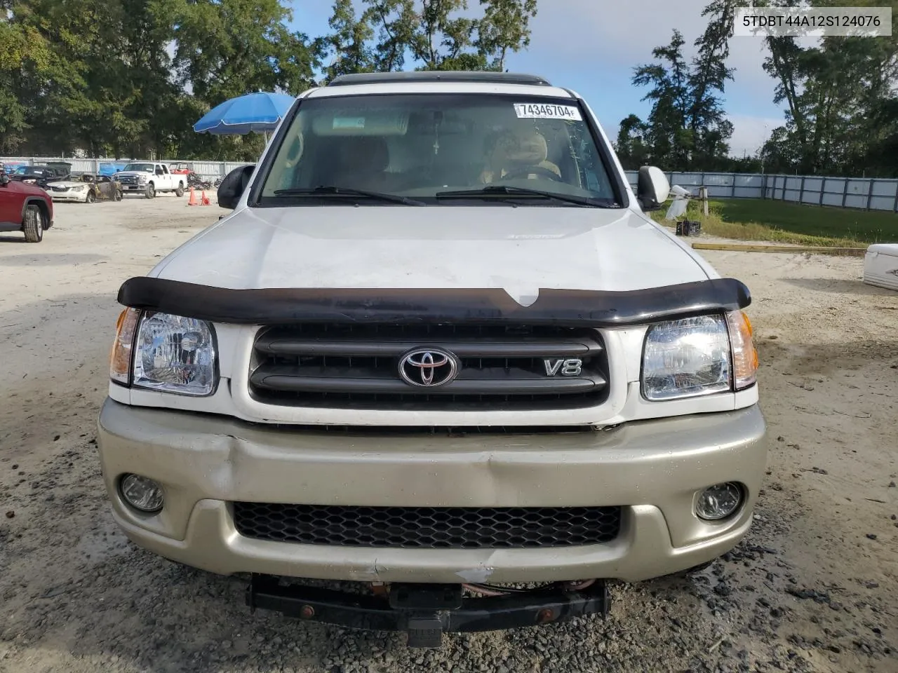 5TDBT44A12S124076 2002 Toyota Sequoia Sr5