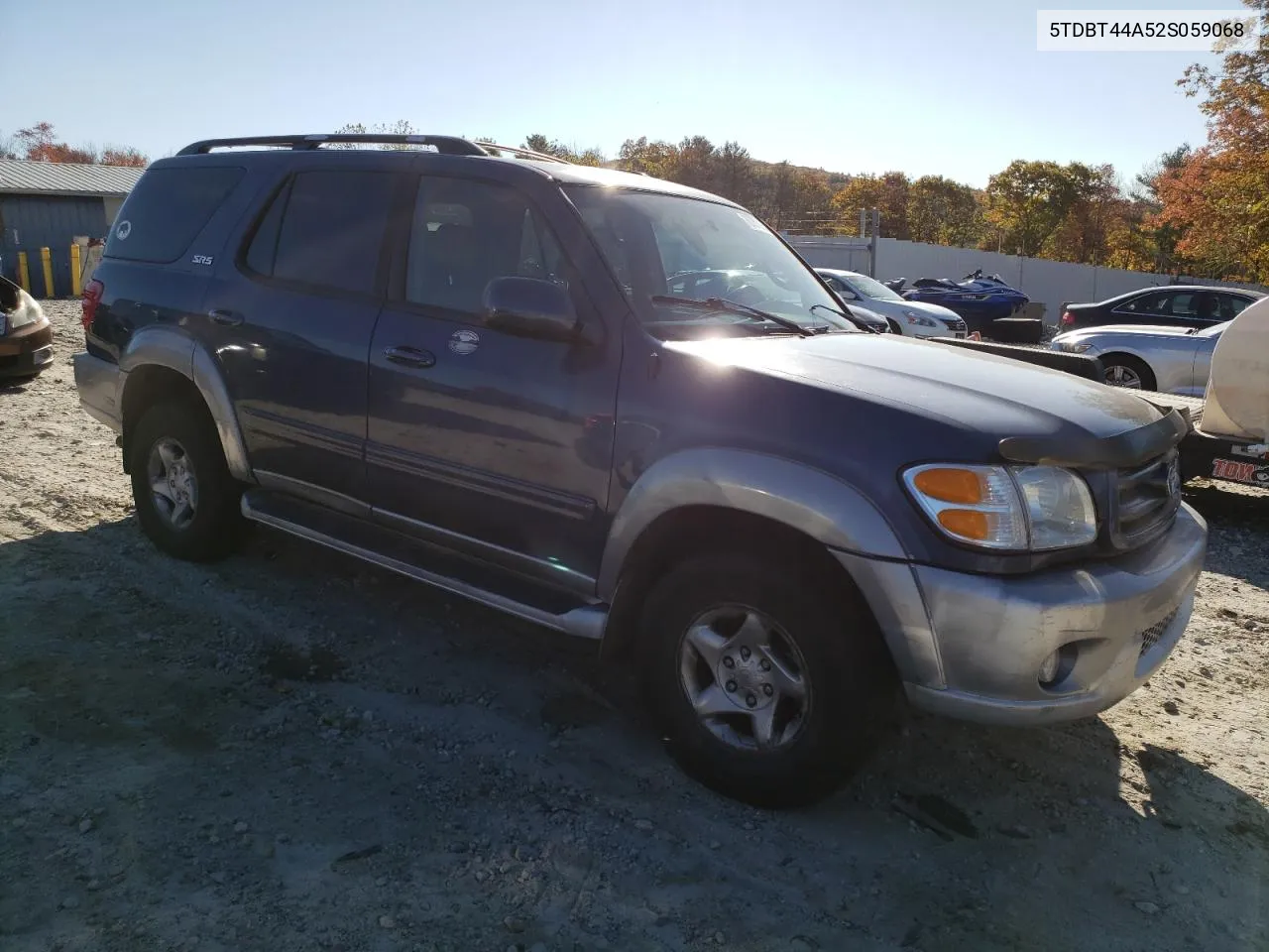 2002 Toyota Sequoia Sr5 VIN: 5TDBT44A52S059068 Lot: 76757924