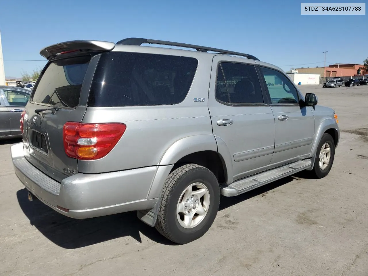 2002 Toyota Sequoia Sr5 VIN: 5TDZT34A62S107783 Lot: 77590904