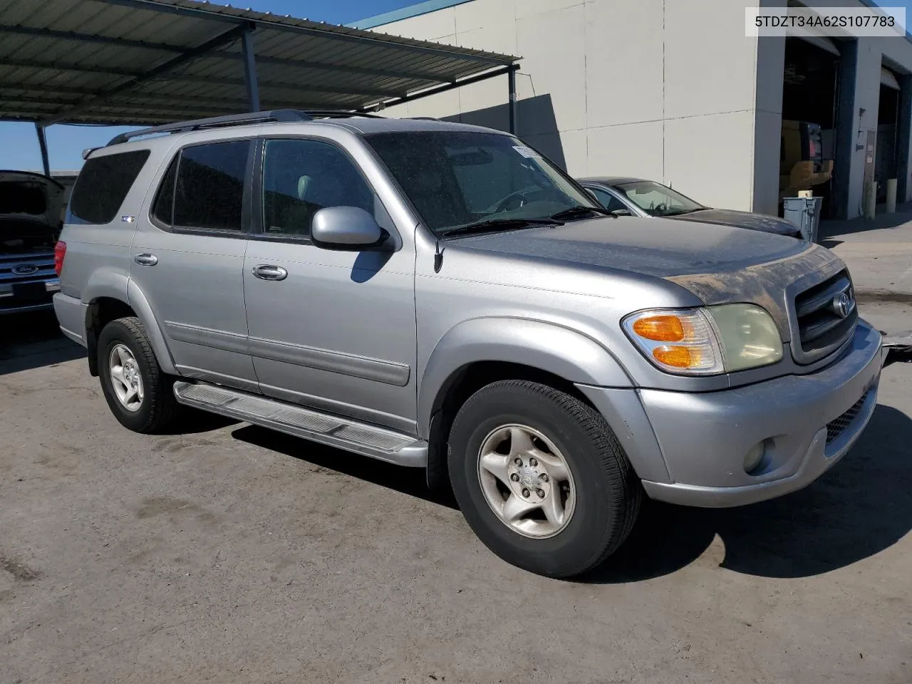 2002 Toyota Sequoia Sr5 VIN: 5TDZT34A62S107783 Lot: 77590904