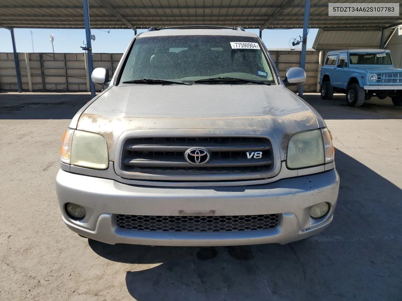 2002 Toyota Sequoia Sr5 VIN: 5TDZT34A62S107783 Lot: 77590904