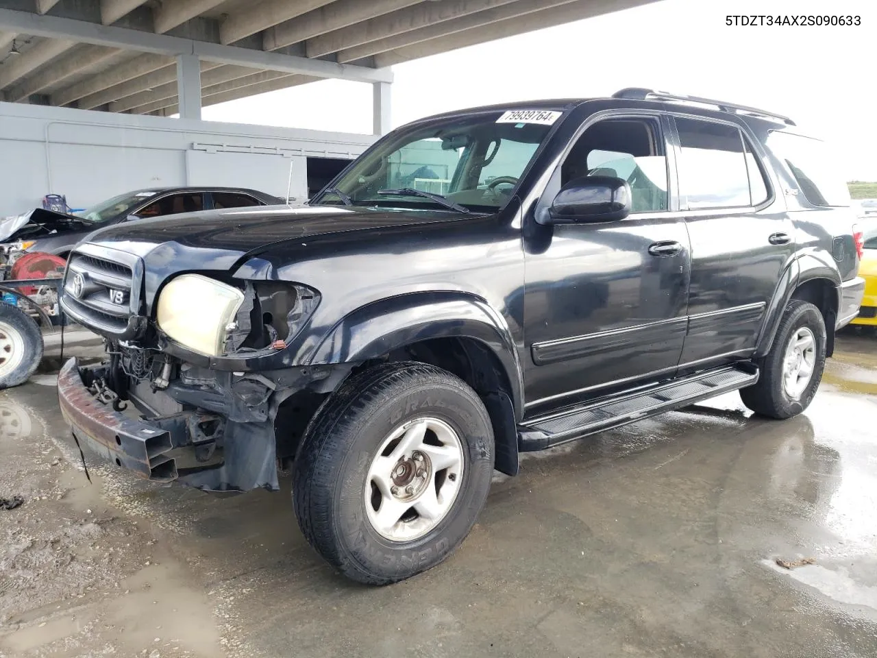 2002 Toyota Sequoia Sr5 VIN: 5TDZT34AX2S090633 Lot: 79939764