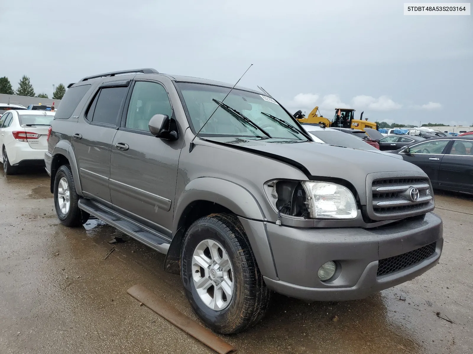 2003 Toyota Sequoia Limited VIN: 5TDBT48A53S203164 Lot: 62216854