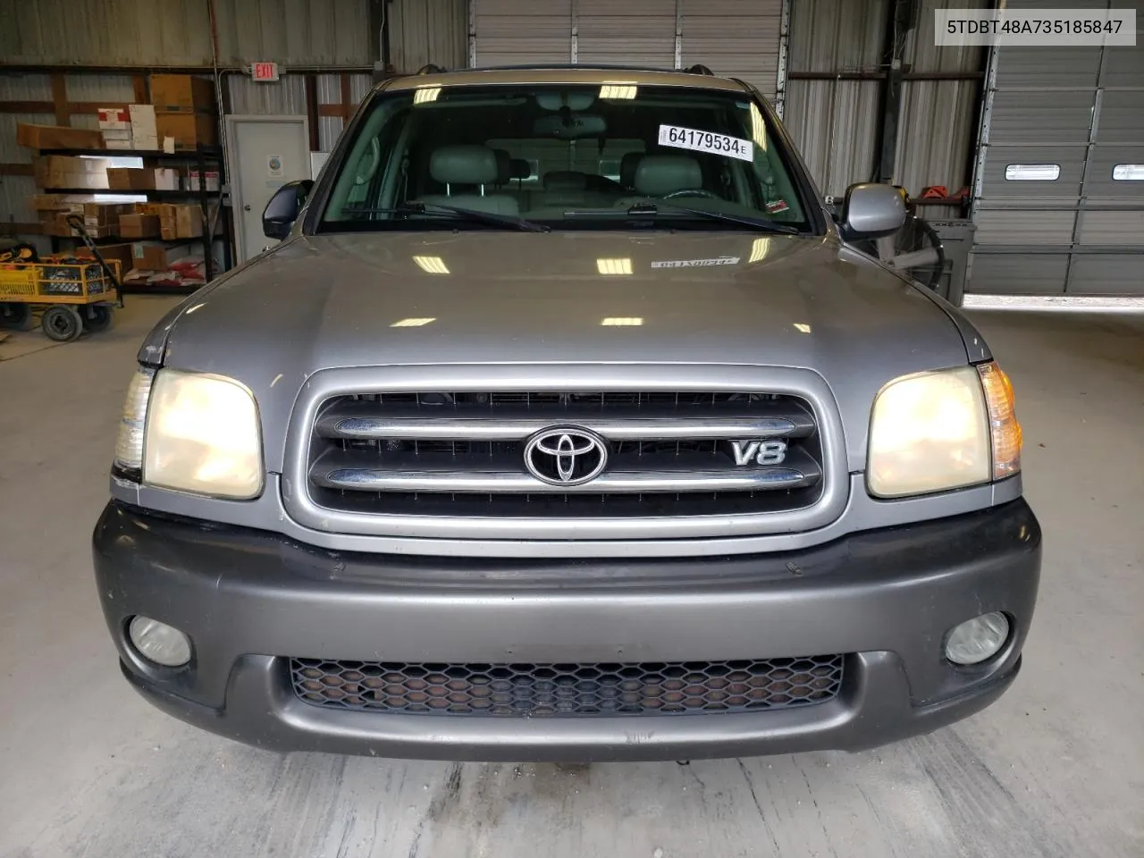 2003 Toyota Sequoia Li VIN: 5TDBT48A735185847 Lot: 64179534