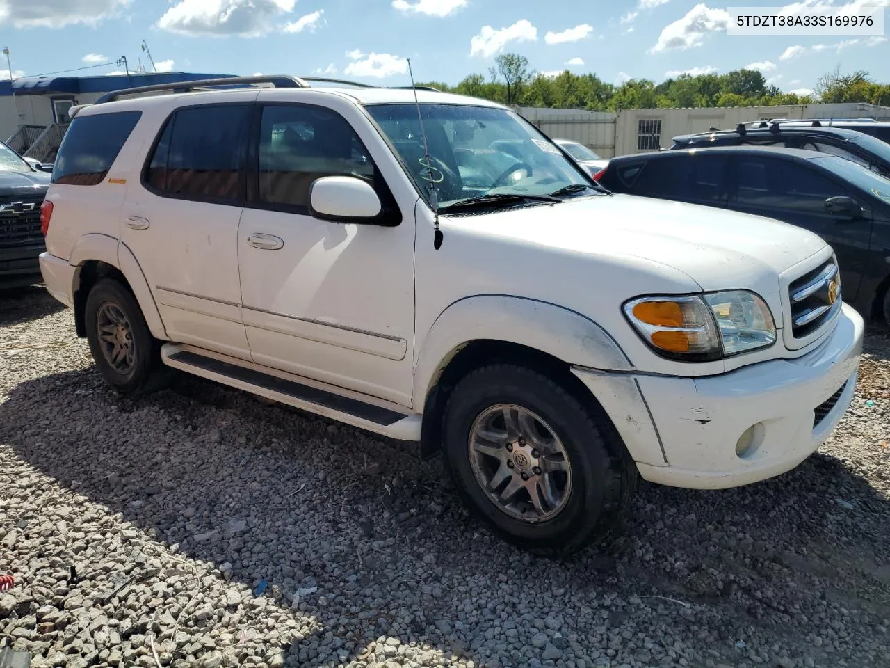 2003 Toyota Sequoia Limited VIN: 5TDZT38A33S169976 Lot: 67367674