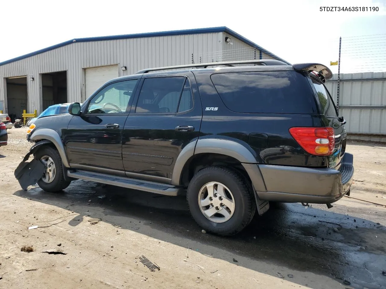 2003 Toyota Sequoia Sr5 VIN: 5TDZT34A63S181190 Lot: 70346974