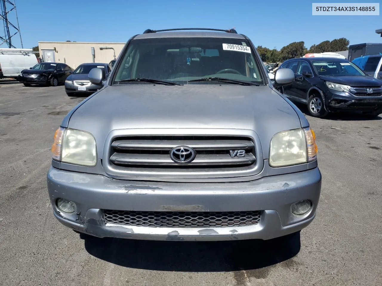 5TDZT34AX3S148855 2003 Toyota Sequoia Sr5