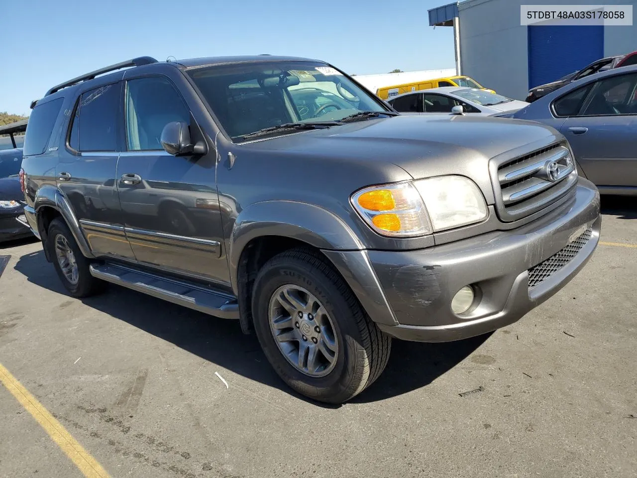 2003 Toyota Sequoia Limited VIN: 5TDBT48A03S178058 Lot: 73248114