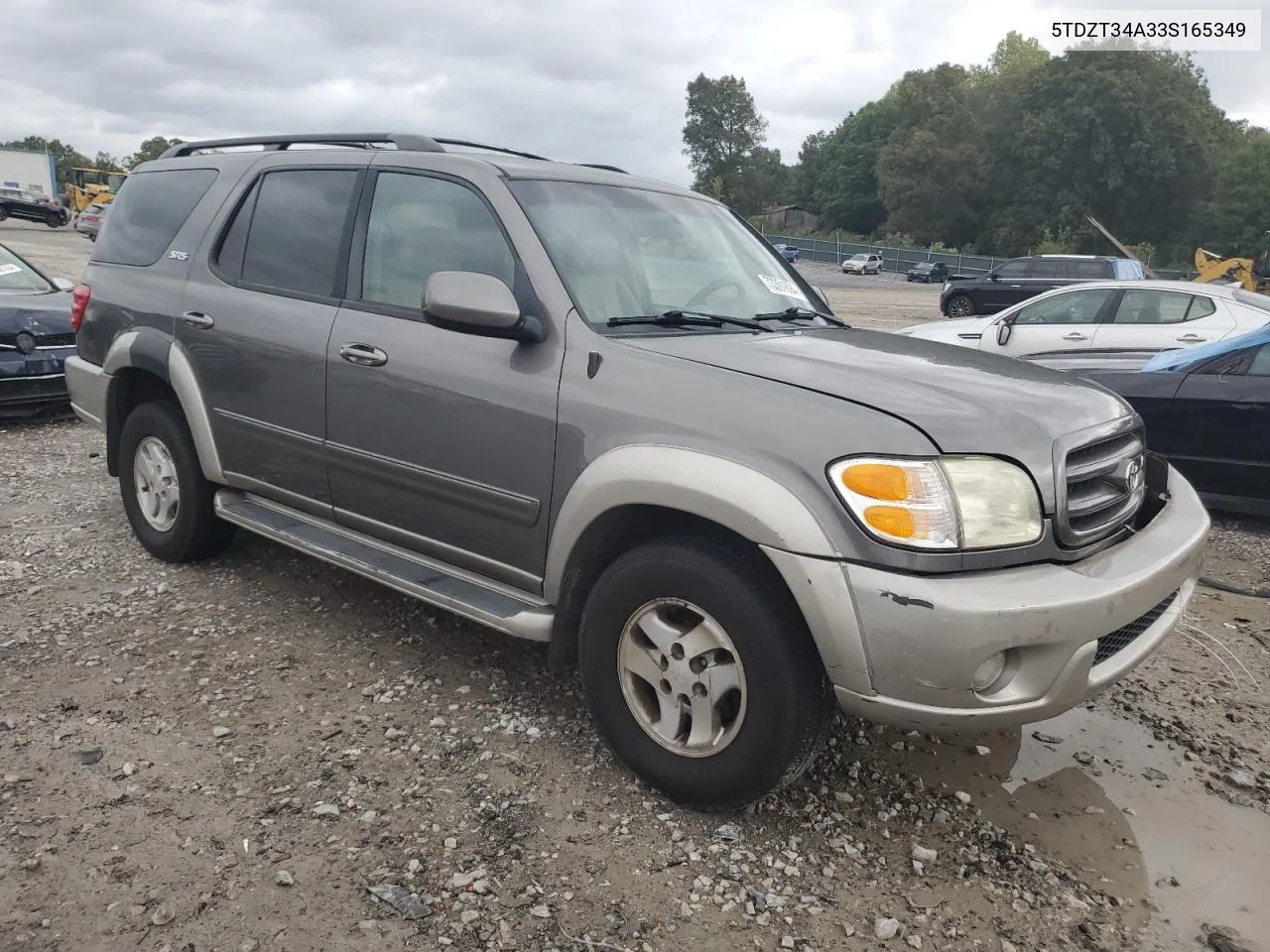 2003 Toyota Sequoia Sr5 VIN: 5TDZT34A33S165349 Lot: 73391694