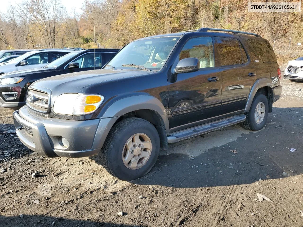 5TDBT44A93S185631 2003 Toyota Sequoia Sr5