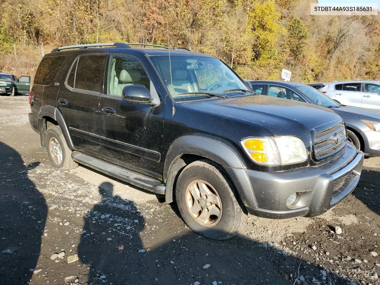 5TDBT44A93S185631 2003 Toyota Sequoia Sr5