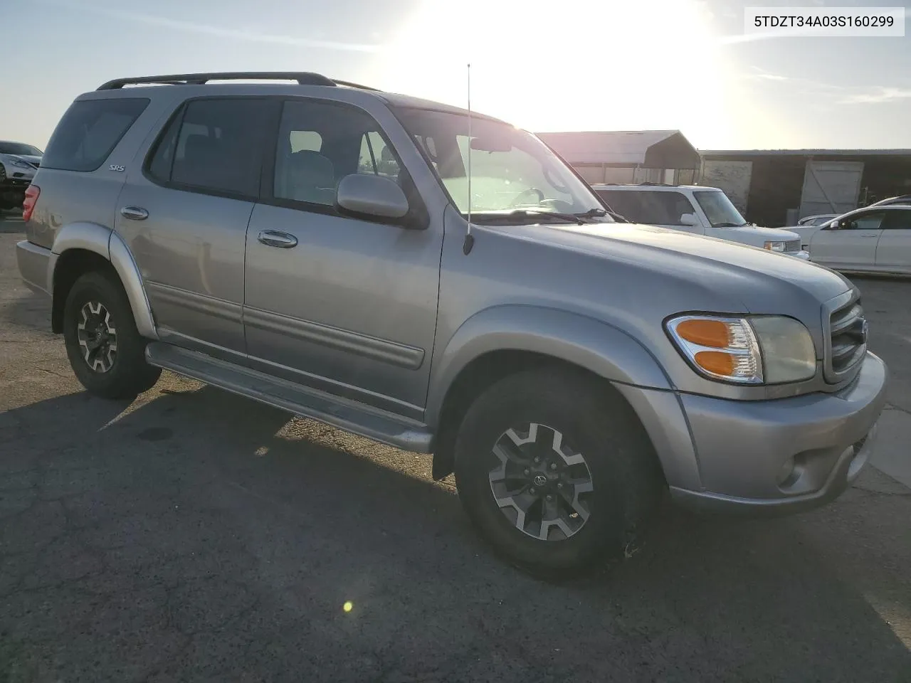 2003 Toyota Sequoia Sr5 VIN: 5TDZT34A03S160299 Lot: 79465004