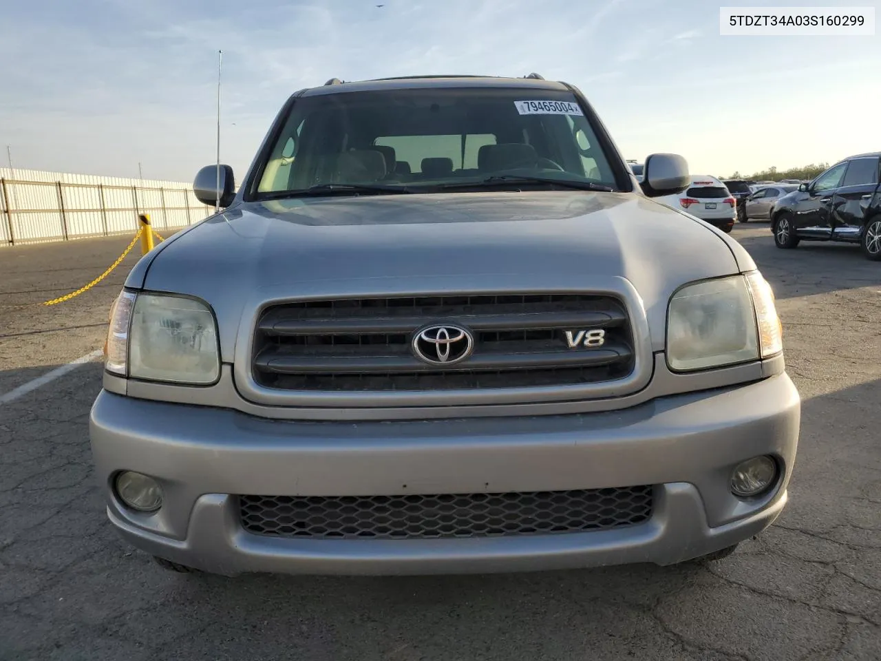 2003 Toyota Sequoia Sr5 VIN: 5TDZT34A03S160299 Lot: 79465004