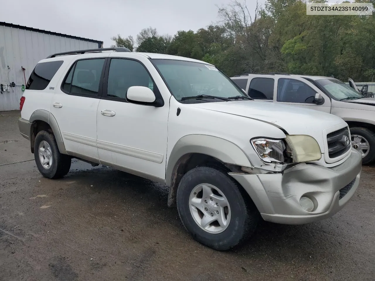 2003 Toyota Sequoia Sr5 VIN: 5TDZT34A23S140099 Lot: 79913714