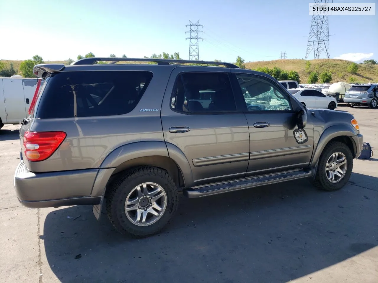 2004 Toyota Sequoia Limited VIN: 5TDBT48AX4S225727 Lot: 62062004