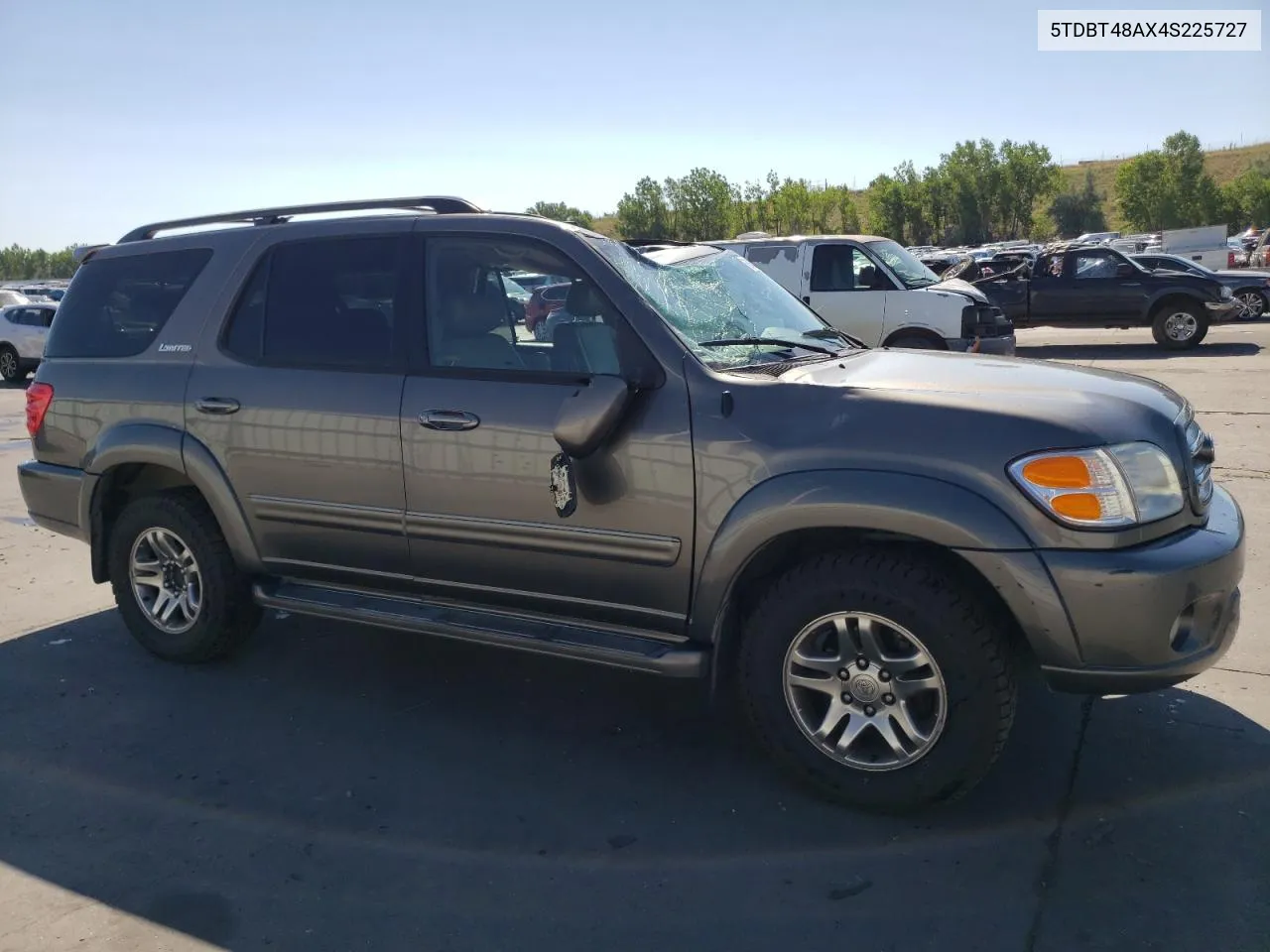 2004 Toyota Sequoia Limited VIN: 5TDBT48AX4S225727 Lot: 62062004