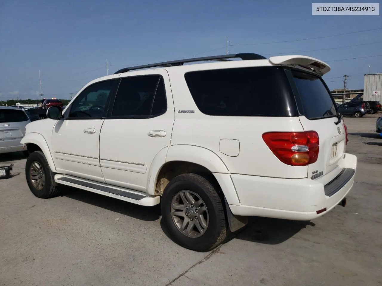 2004 Toyota Sequoia Limited VIN: 5TDZT38A74S234913 Lot: 64509484