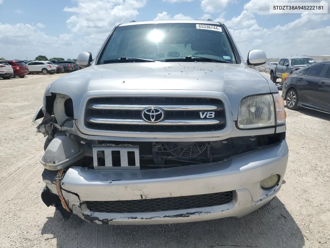 2004 Toyota Sequoia Limited VIN: 5TDZT38A94S222181 Lot: 65336744