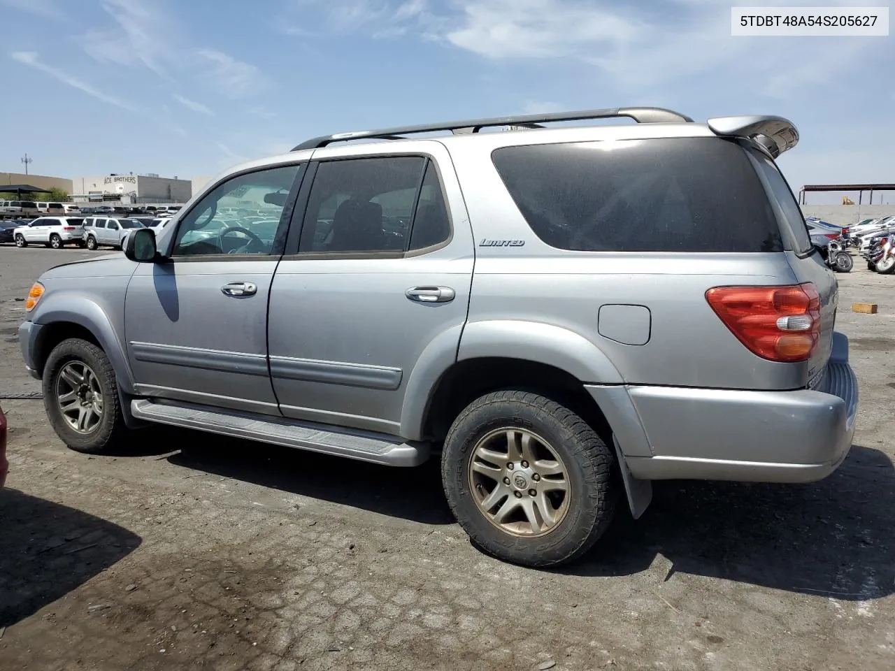 2004 Toyota Sequoia Limited VIN: 5TDBT48A54S205627 Lot: 66231574