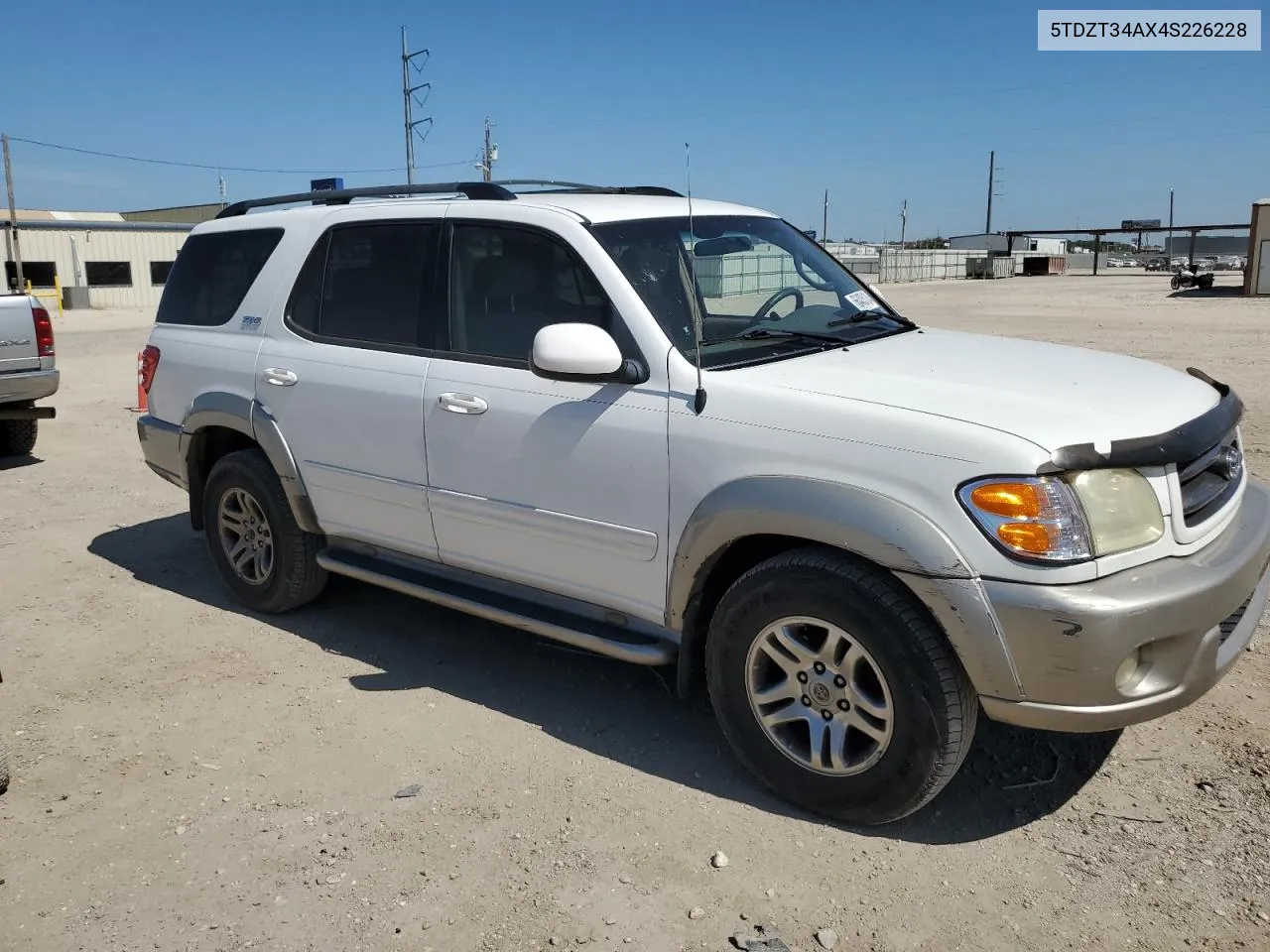 2004 Toyota Sequoia Sr5 VIN: 5TDZT34AX4S226228 Lot: 66405124