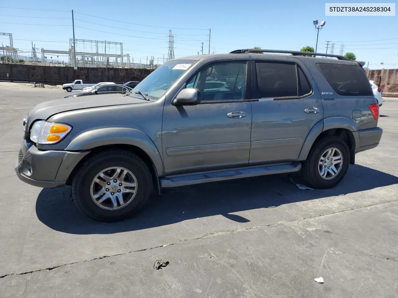 2004 Toyota Sequoia Limited VIN: 5TDZT38A24S238304 Lot: 68166644