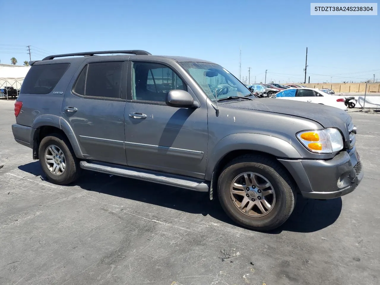 5TDZT38A24S238304 2004 Toyota Sequoia Limited