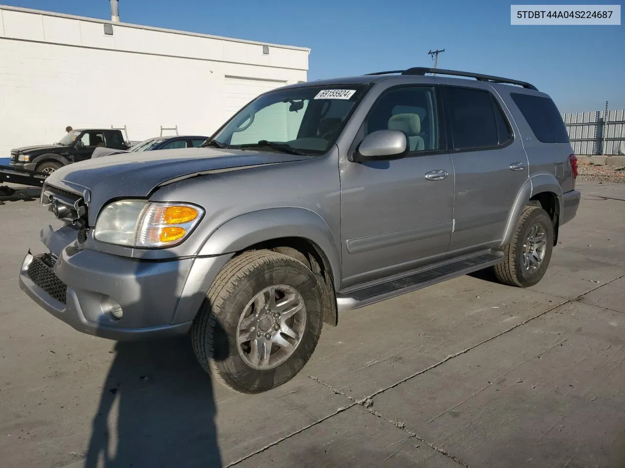 2004 Toyota Sequoia Sr5 VIN: 5TDBT44A04S224687 Lot: 69155924