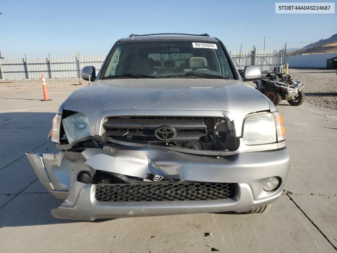 2004 Toyota Sequoia Sr5 VIN: 5TDBT44A04S224687 Lot: 69155924