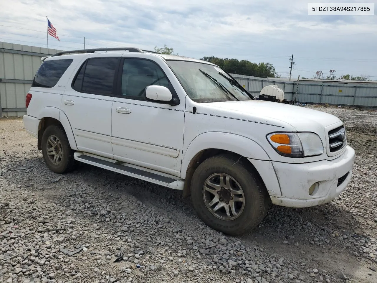 2004 Toyota Sequoia Limited VIN: 5TDZT38A94S217885 Lot: 70879974