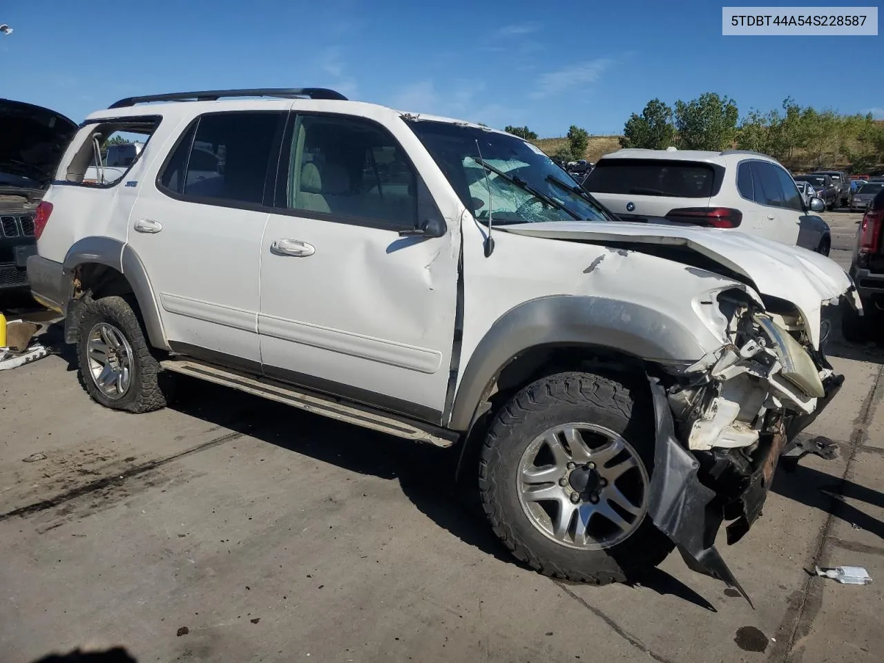 2004 Toyota Sequoia Sr5 VIN: 5TDBT44A54S228587 Lot: 72098384